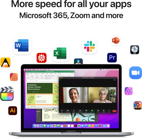 MacBookpro 2022 M2 SSD256gb 8gb マウス付き Apple MacBook Pro Apple M2 - (8 GB/512 GB SSD/Mac OS