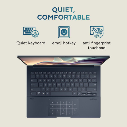 ASUS Zenbook 14 OLED AI PC Intel Core Ultra 9 185H - (32 GB/1 TB