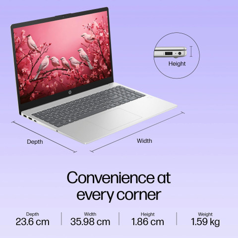 Windowsノート本体 HP Laptop core i3 HP Metal A Cover Intel Core i3 13th Gen 1315U - (8 GB/512 GB SSD