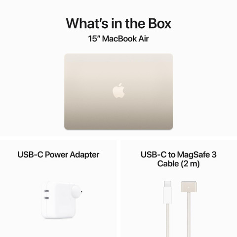Apple MacBook Air M3 - (8 GB/256 GB SSD/macOS Sonoma) MRYR3HN/A Rs