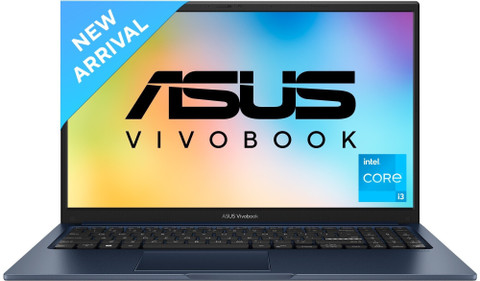 ASUS Vivobook 15, with Backlit Keyboard, Intel Core i3 12th Gen 1215U (16  GB/512 GB SSD/Windows 11 Home) X1504ZA-NJ341WS Thin and Light Laptop