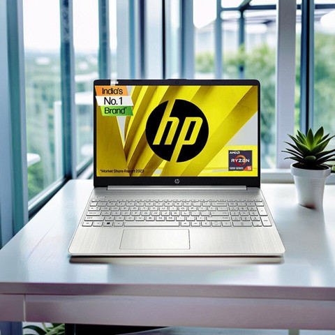 HP AMD Ryzen 5 Hexa Core 5500U - (8 GB/512 GB SSD/Windows 11 Home