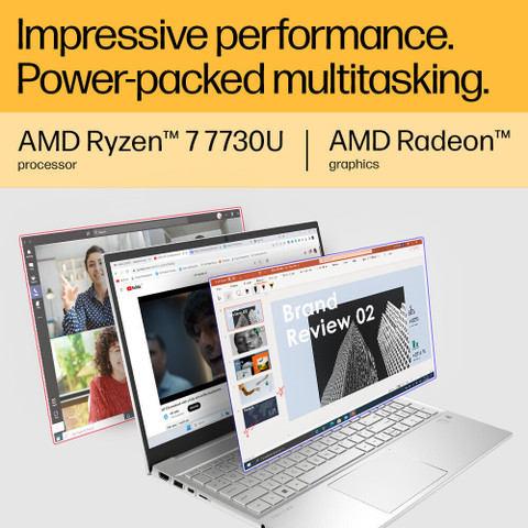 HP Pavilion 15 AMD Ryzen Octa Core 7730U (16 GB/512 GB SSD