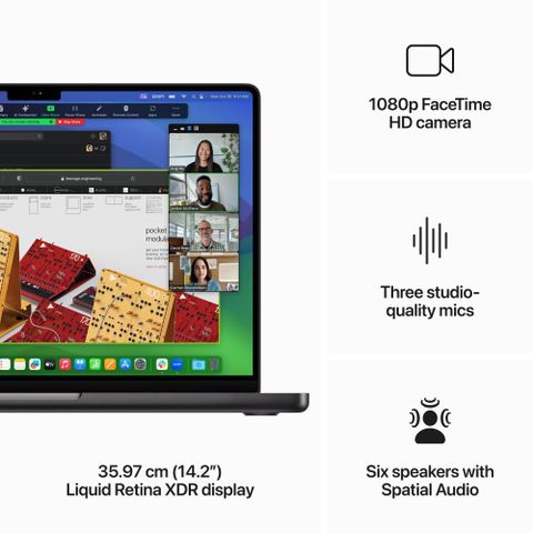 Apple MacBook Pro M3 Pro - (18 GB/512 GB SSD/macOS Sonoma) MRX33HN