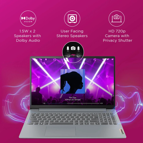 Lenovo IdeaPad Slim 3 AMD Ryzen 3 Quad Core 7320U - (8 GB/512 GB