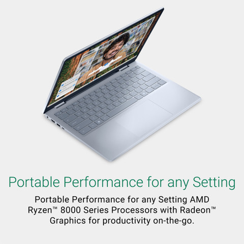 DELL Inspiron AMD Ryzen 7 Octa Core 8840U - (16 GB/512 GB SSD