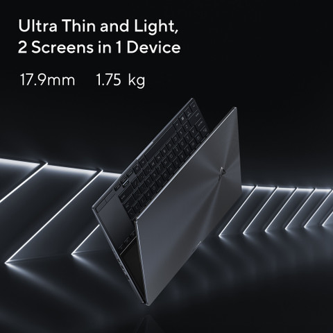 ASUS Zenbook Pro 14 Duo OLED with Dual Screen Touch Panel Intel