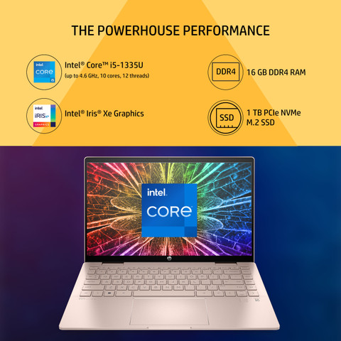 HP Pavilion x360 Intel Core i5 13th Gen 1335U (16 GB/1 TB SSD