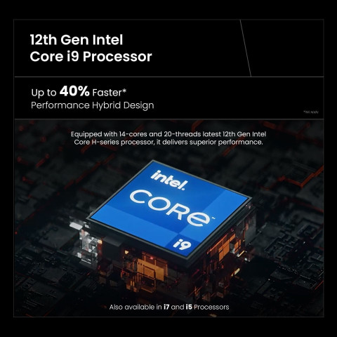 Infinix ZERO BOOK Series Intel Core i5 12th Gen 12500H - (16 GB