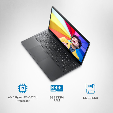 DELL Inspiron AMD Ryzen Hexa Core 5625U (8 GB/512 GB SSD