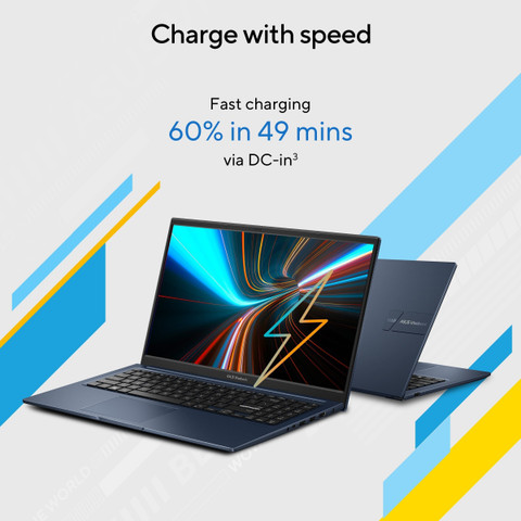 ASUS Vivobook 15, with Backlit Keyboard, Intel Core i5 12th