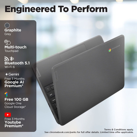 Lenovo 100e Chromebook Gen 4 MediaTek Kompanio 520 - (4 GB/32 GB