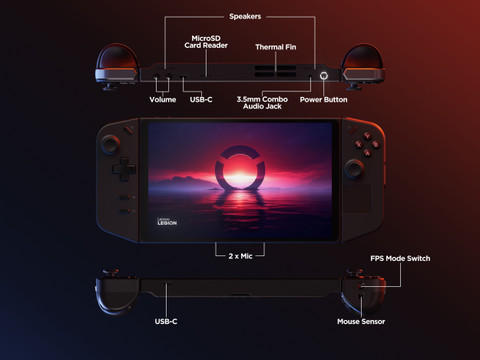 Lenovo Legion Go AMD Ryzen Z1 Extreme (16 GB/512 GB SSD/Windows