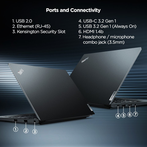 Lenovo ThinkPad E14 AMD Ryzen 5 Hexa Core 5600U - (8 GB/512 GB SSD