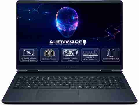 DELL Alienware 16 Aurora Intel Core 5 210H - (16 GB/512 GB SSD/Windows 11 Home/6 GB Graphics/NVIDIA GeForce RTX 4050) AC16250 Gaming Laptop (16 inch, Interstellar Indigo, 2.57 kg, With MS Office) - Image 5