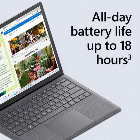 MICROSOFT Surface Laptop 5 Intel Core i5 12th Gen 1235U - (8 GB