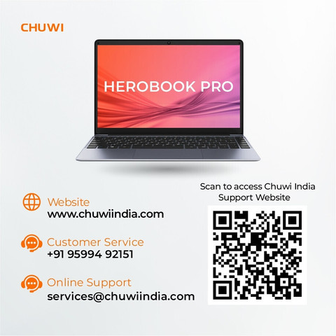 CHUWI Intel Celeron Dual Core 11th Gen N4020 (8 GB/256 GB SSD