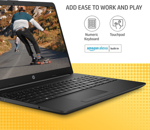 HP 15s Intel Core i3 11th Gen 1115G4 (8 GB/1 TB HDD/256 GB SSD/Windows 11  Home) 15s-du3614TU Thin and Light Laptop