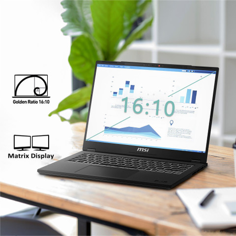 Corei7 13th世代 MSI Modern 14フルHD/メモリー16GB MSI Modern 14 H Intel Core i7 13th Gen 13620H - (16 GB/1 TB SSD