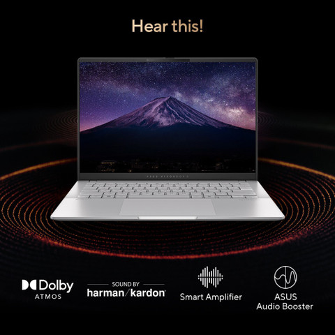 ASUS Vivobook S 14 (2024) OLED - AI PC, with Backlit Keyboard, AMD