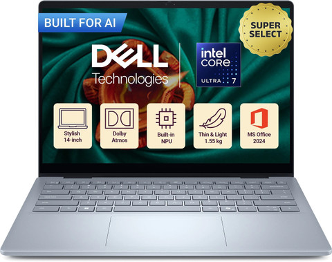 DELL 14 Plus Backlit Keyboard, Fingerprint reader Intel Core Ultra