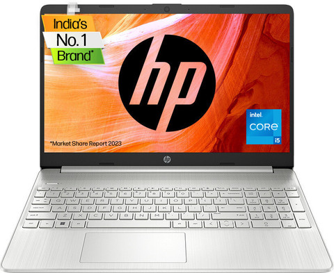 HP 15s Intel Core i5 12th Gen 1235U (8 GB/512 GB SSD/Windows 11 Home)  15s-fq5111TU Thin and Light Laptop