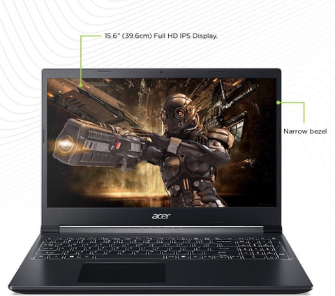 Acer Aspire Intel Core i5 9th Gen 9300H (8 GB/512 GB SSD/Windows 11  Home/4 GB Graphics/NVIDIA GeForce GTX 1650/60 Hz) A715-75G-50SA Gaming  Laptop