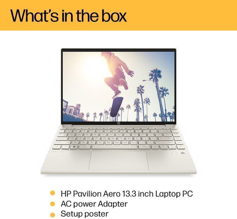 HP Pavilion Aero AMD Ryzen 5 Hexa Core 7535U - (16 GB/512 GB SSD