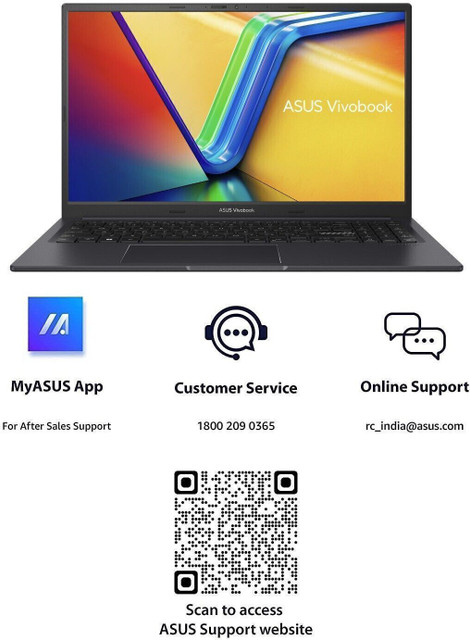 ASUS Vivobook 15X Intel Core i5 13th Gen 1335U - (16 GB/512 GB SSD