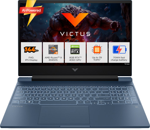 HP Victus AI 39 TOPS AMD Ryzen Octa Core 8945HS (16 GB/1 TB