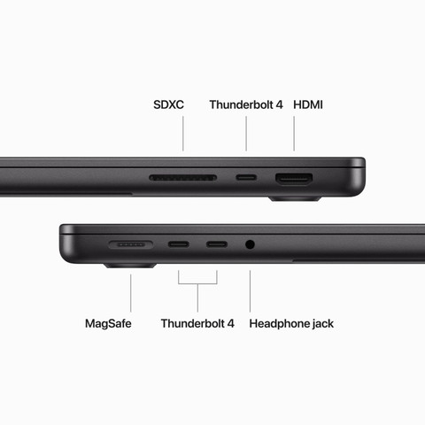 MacBook Pro M3 14in 18GB 1TB SSD US配列 MacBook Pro 14 inch | M3 Pro Chip, 18GB, 1TB | Space Black