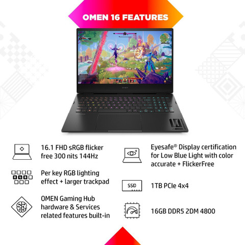 HP core i7 第12世代 HP Omen 12th Gen Intel Core i7-12800HX 17.3 inch(43.9cm) QHD