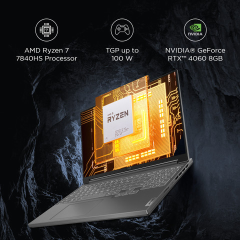 Lenovo Legion Slim AI Powered AMD Ryzen Octa Core 7840HS (16
