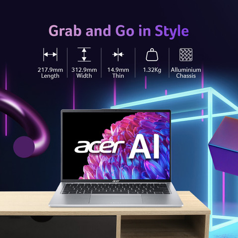 Acer Swift Go 14 TouchScreen AI PC Intel Core Ultra 125H (16