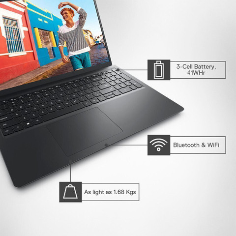 DELL Inspiron AMD Ryzen 5 Hexa Core 5625U - (8 GB/512 GB SSD