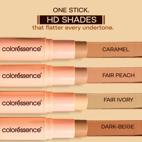 COLORESSENCE Makeup Foundation Stick | Blendable Soft Texture