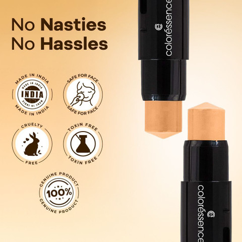 COLORESSENCE Makeup Foundation Stick | Blendable Soft Texture