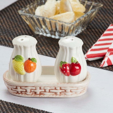 Kookee Salt & Pepper Set Ceramic Price in India - Buy Kookee Salt