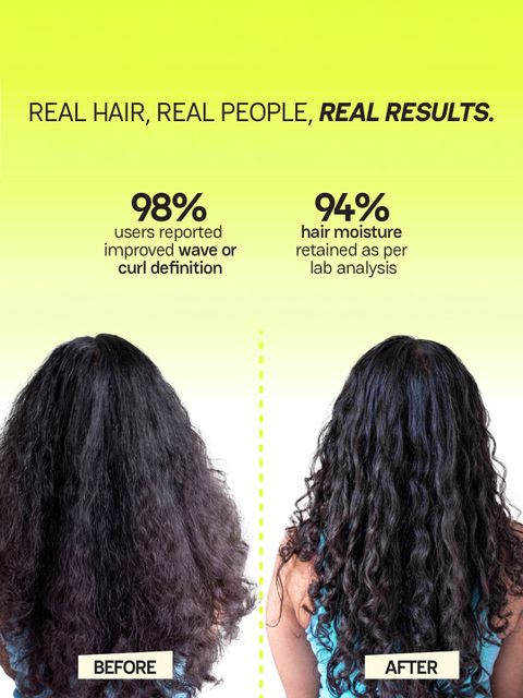 MOXIE BEAUTY Wavy Vibe Setter Duo | Leave in Conditioner + Serum Gel | For Frizzy Hair (240 ml) - Image 8