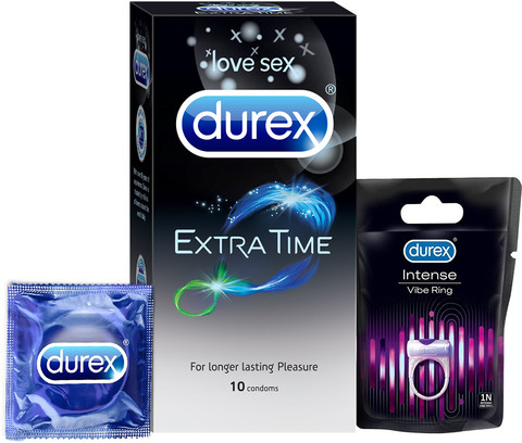 DUREX Extra Time Condom and Vibe ring Price in India