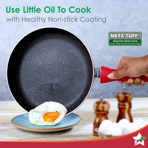 WONDERCHEF Milano Induction Bottom Non-Stick Coated Cookware Set