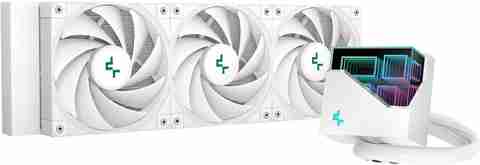DeepCool LT720 WH 360mm液体CPUクーラー Deepcool LT720 WH 360 mm High-Performance CPU Liquid Cooler I AIO