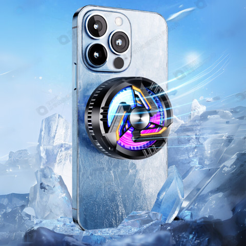 Zusix GT28 Magnetic Mobile Radiator Cooling Fan, Semiconductor
