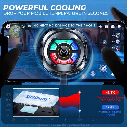MOBIZAC CX06 Mobile Phone Cooler Semiconductor Radiator Portable Mobile ...