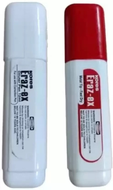 Flipkart.com | SUNRISE TRADING Kores Eraz-Ex 12 ml 0.5 mm Correction ...