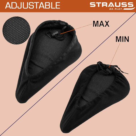Strauss 3D Sponge Cycle Seat Cover Bicycle Seat Cover Cycle Seat  Cushion Bicycle Seat Cover Free Size
