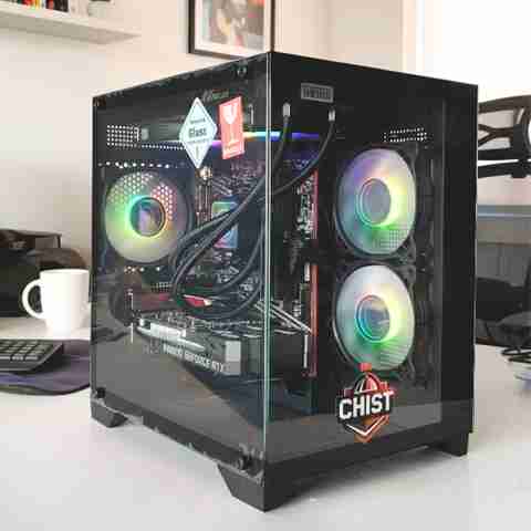 chist GX55 RYZEN 5 5500 (16 GB RAM/RX 580 8GB DDR5 Graphics/512 GB