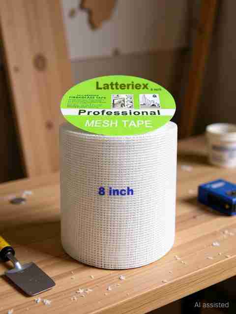 Latteriex Fibre Mesh 145 GSM / Murga Jaali ( 8 INCH X 50 MTR