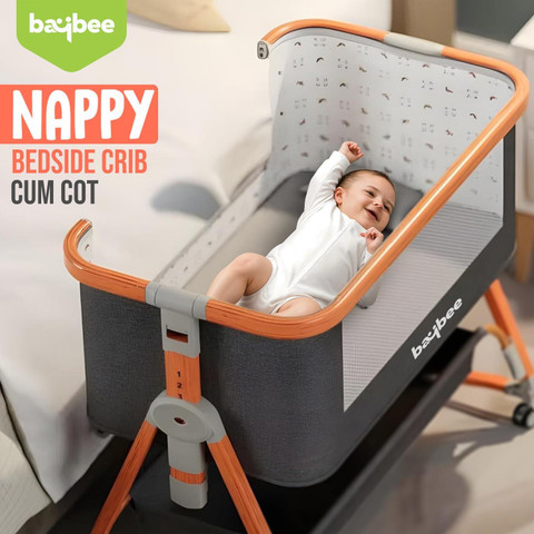 baybee baby bedside crib cradle for baby bassinet for kids crib for baby  to years