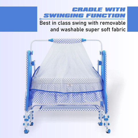 KIDBITKART LUXURY New Born Baby Swing Cradle for 0-13 Months Baby Boys and  Girls - Main Image